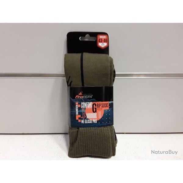 PAIRES DE CHAUSSETTES PROHUNT GRIP SOCKS