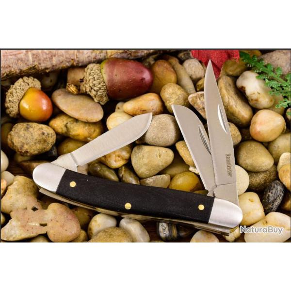 Couteau Kershaw Brandywine Slip Joint Lames Acier 7Cr17MoV Manche G10 KS4382