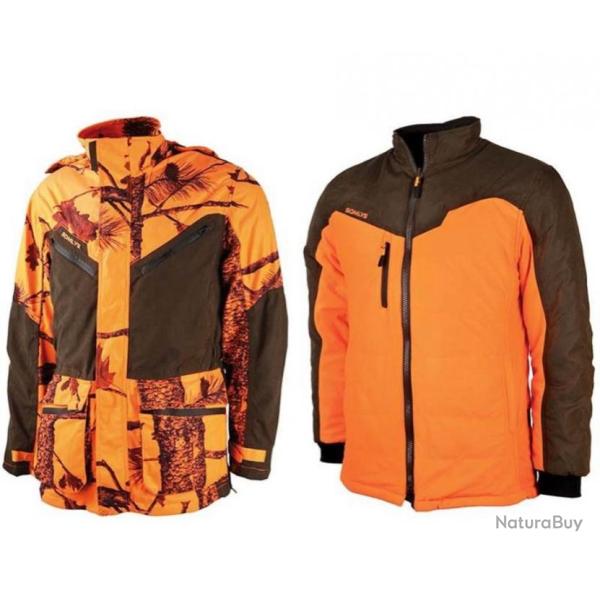 Veste de poste Somlys multi hunt 475 + blouson r�versible servant de doublure Somlys 435 Taille XL
