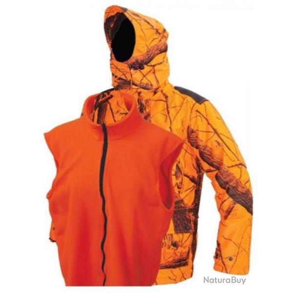 Veste de poste Lovergreen Loverpost avec gilet amovible, veste 3 en 1 Taille 5XL