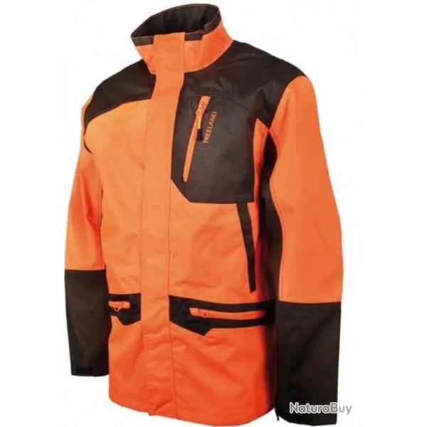 Veste De Traque Homme Treeland T433 Resist - Orange Taille XL