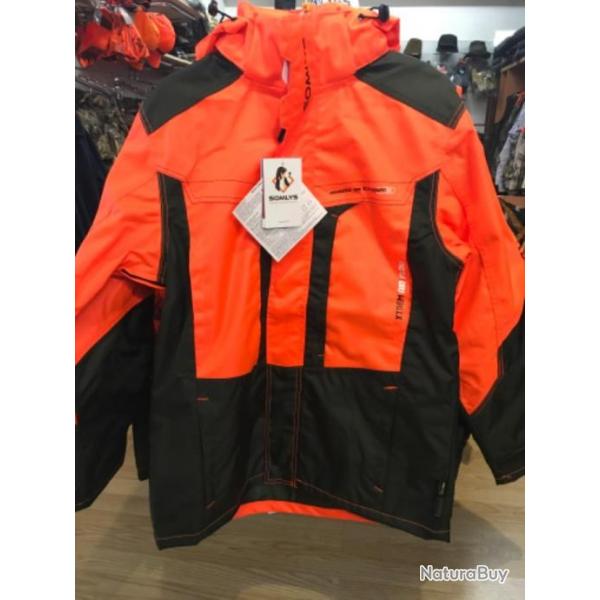 Veste De Traque Homme Somlys 456 made in traque Orange Taille L