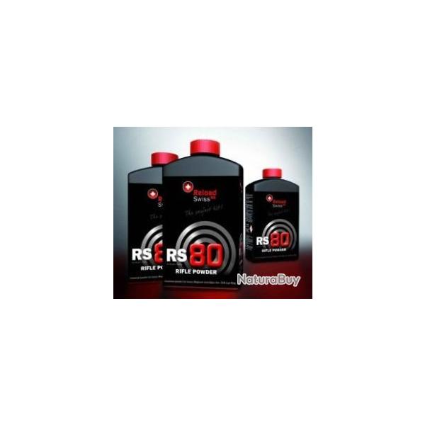 Poudre Reload Swiss RS80 - bidon de 1kg
