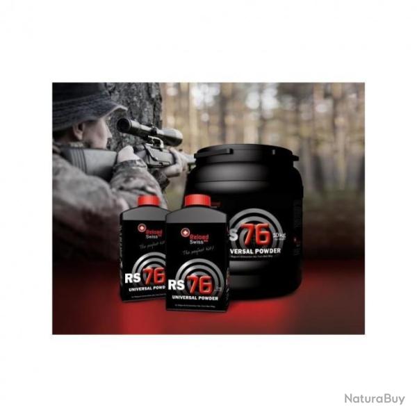 Poudre Reload Swiss RS76 - bidon de 1kg