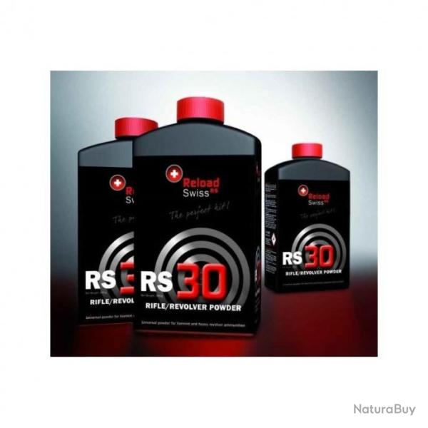 Poudre Reload Swiss RS30 - bidon de 500gr