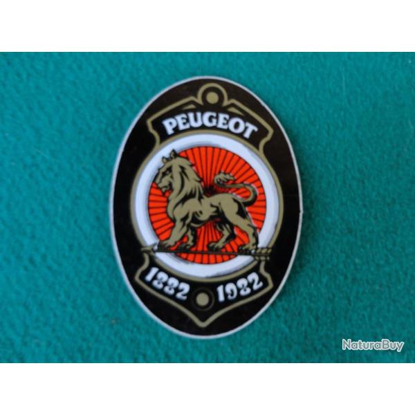 Autocollant Centenaire de Peugeot.