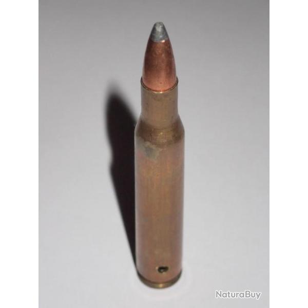 Cartouche neutralis�e - 270 Win - RP - Ogive semi blind� pointu courte