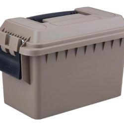 Caisse munition polym&egrave;re cal.50 TAN 30X16X17.5 cm