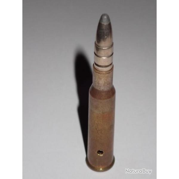 Cartouche neutralise - 7x57R - RWS - Ogive torpedo type TIG