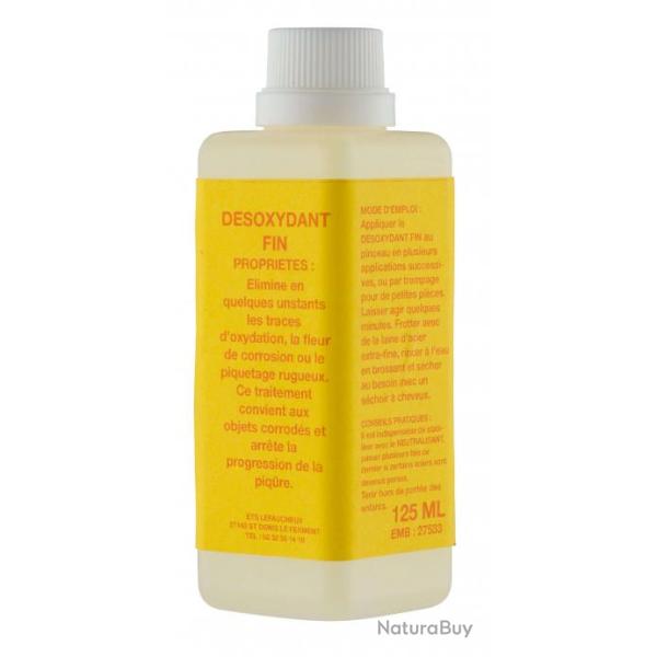 D�soxydant fin Lefaucheux en 125 ml