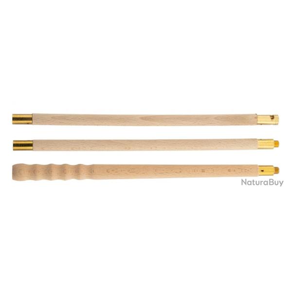 Baguette de nettoyage en bois pour canons (3 pi�ces)