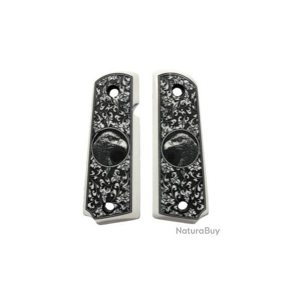 Colt 1911 - mod�le d'aigle avec poign�e perl�e + visserie