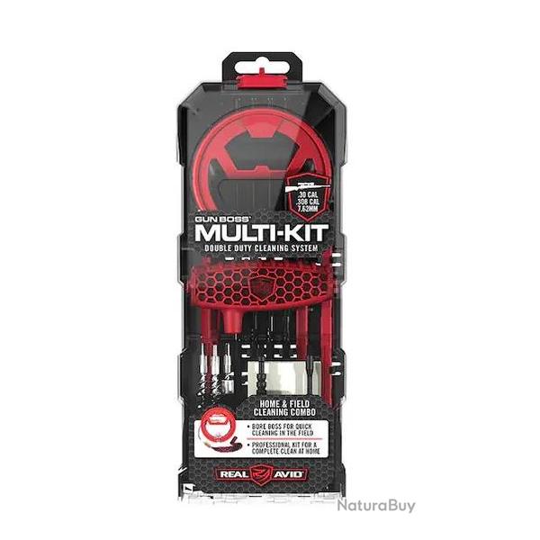 Kit De Nettoyage Multi-Kits Real Avid Gun Boss Pour Carabines -calibre 243/6mm