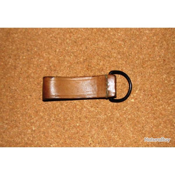 Passant de Ceinturon cuir pour collection pistolet