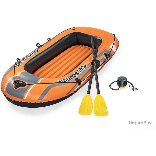 TOP ENCHERE - Bateau gonflable 195 x 114 cm - Jusqu'� 120 Kg - Livraison gratuite et rapide
