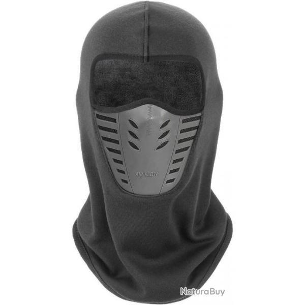 Cagoule chaude gris multifonctions - LIVRAISON GRATUITE ET RAPIDE