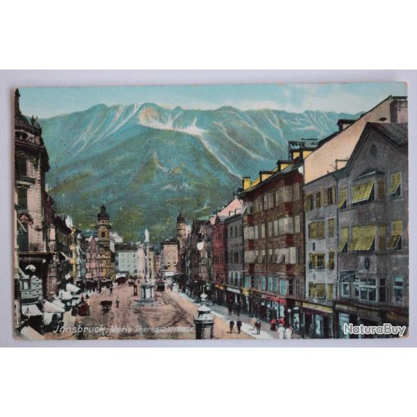 CPA Autriche Innsbruck Maria Theresienstasse