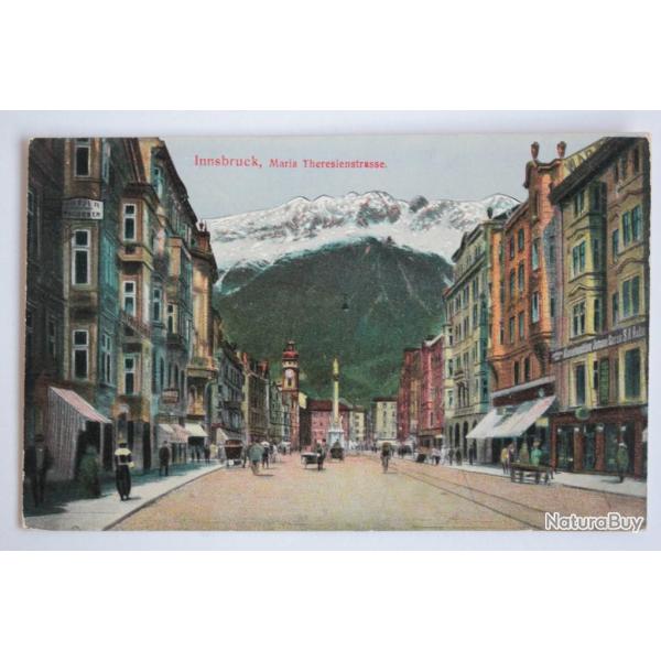 CPA Autriche Innsbruck Maria Theresienstasse