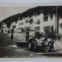 CPA Suisse Bruyères La Fontaine J. Zanetta 1929