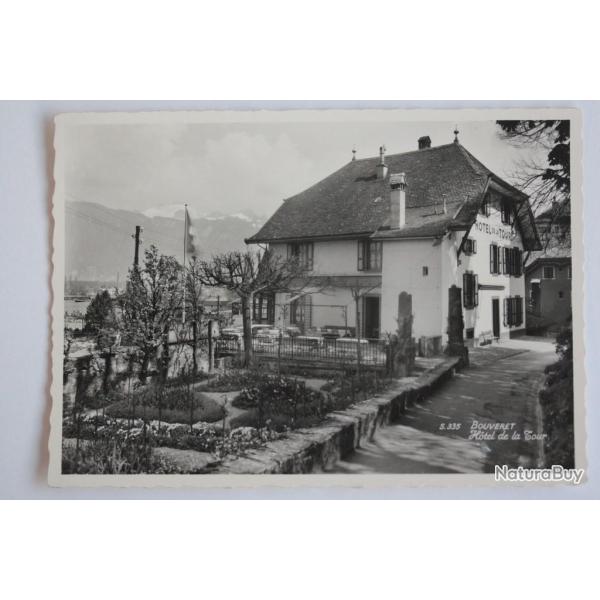 CPA Suisse Bouveret H�tel de la Tour Restaurant Taverne