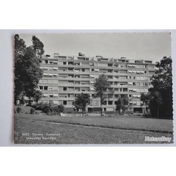 CPA Suisse Gen�ve Frontenex Immeubles Riant-Parc