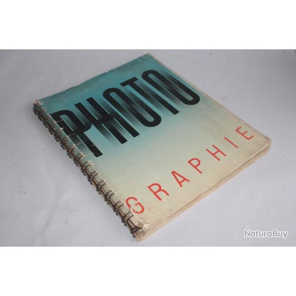 Livre Photo graphie ditions des arts et mtiers graphiques 1935