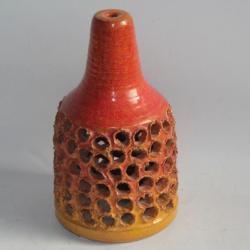 Pied de lampe terre cuite vernissée Kildahl Danemark