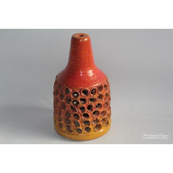 Pied de lampe terre cuite vernisse Kildahl Danemark