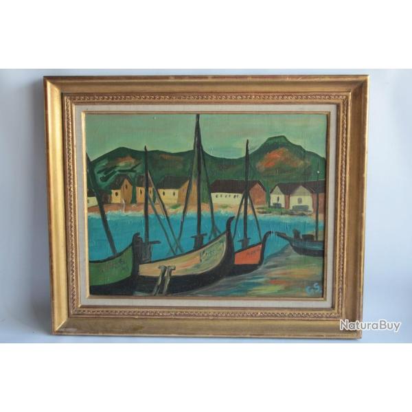 Tableau Peinture Bateaux G. Steinn