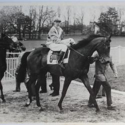 Photographie Cheval de course Mika II Mars 1957