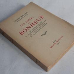 Les livres du Bonheur tome 1 à 4 Georges Duhamel 1950