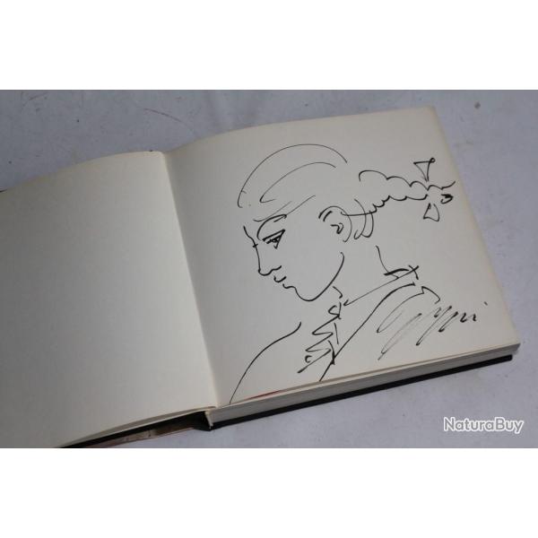 HANS ERNI Dessin original livre Candide Voltaire