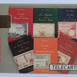 Télécarte à puce France Privée Aureus 1 Éditions du livre 1990