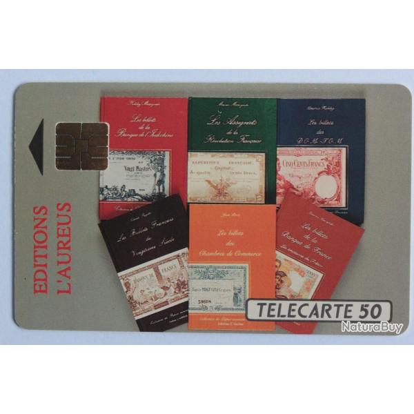 Tlcarte  puce France Prive Aureus 1 ditions du livre 1990