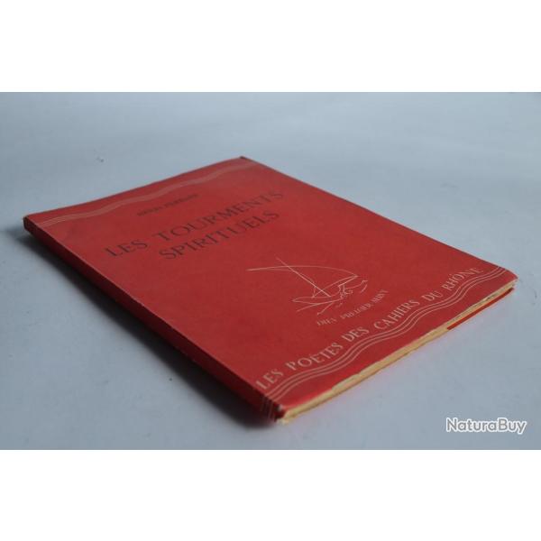 Livre Les Tourments Spirituels Henri Ferrare 1943