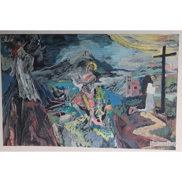 Lithographie originale Edy LEGRAND