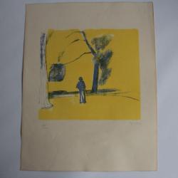 Lithographie originale Victor SURBEK