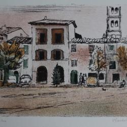 Lithographie originale Victor SURBEK