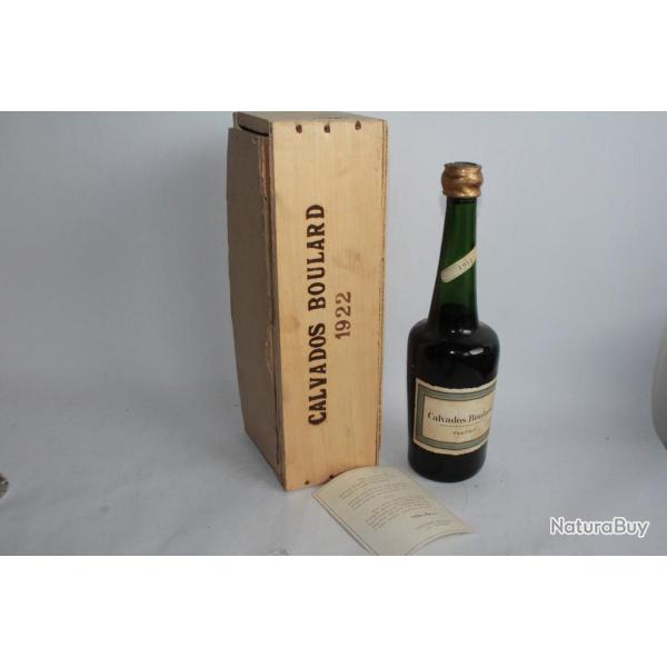 Calvados Boulard Yvetot mill�sime 1922 Bouteille num�rot�e