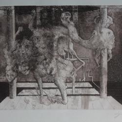 Lithographie originale LJUBA