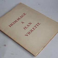 Livre Hommage à Jean Violette