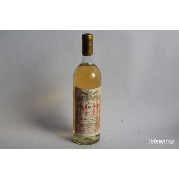 Vin blanc Graves La Perle Blanche 1978 M�hler Besse
