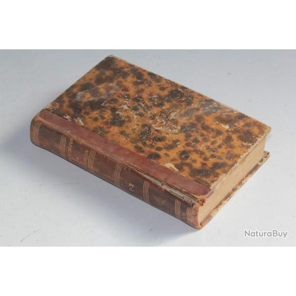 Livre Chefs-d'oeuvre de Paul-Louis Courier Tome premier et second 1865