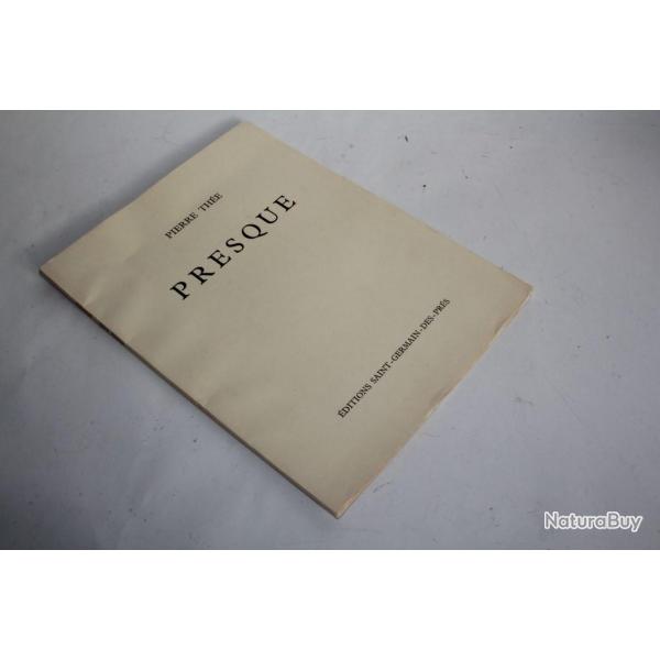 Livre Presque Pierre The 1971 Louis-Paul Favre