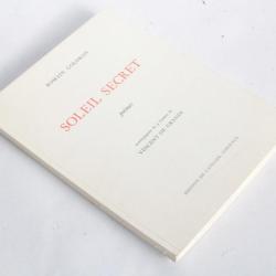 Livre Soleil Secret Poèmes Romain Goldron