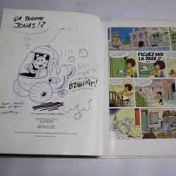 BD Eric Closter Dessin original  dédicacée Laser Pepin 1990