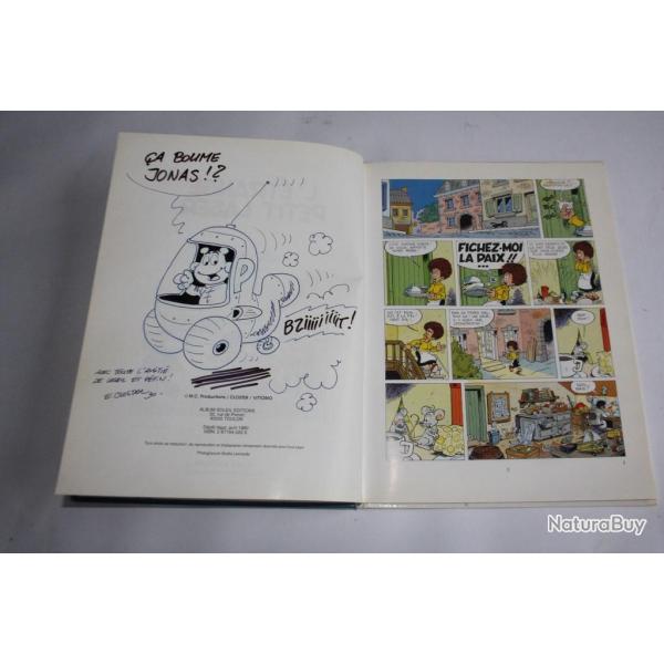 BD Eric Closter Dessin original  d�dicac�e Laser Pepin 1990