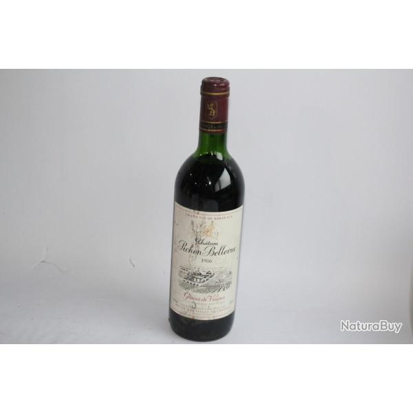 Vin rouge Ch�teau Pichon Bellevue Graves de Vayres 1986