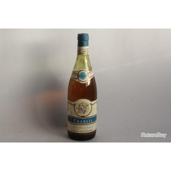 Vin blanc Chablis 1976 Selection Aujoux T�te de cuv�e