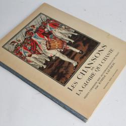 Livre Les chansons de la gloire qui chante Emile Lauber Partitions Piano